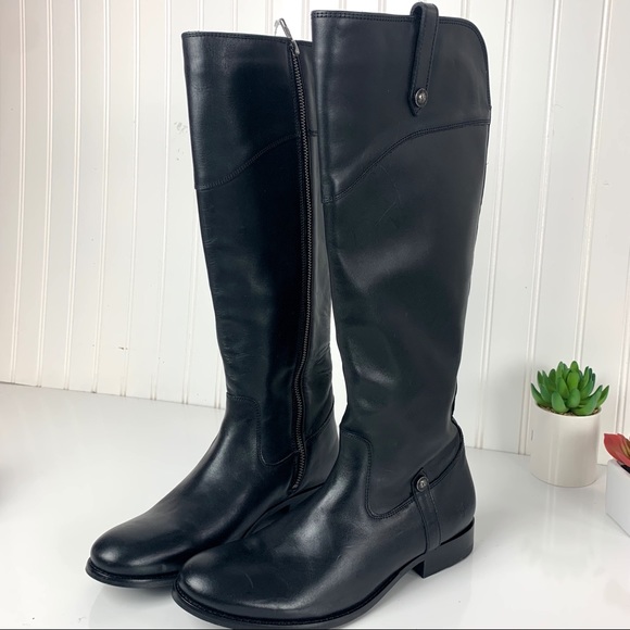 Frye Melissa Inside Zip Tall Boots Women 6 - Picture 4 of 8